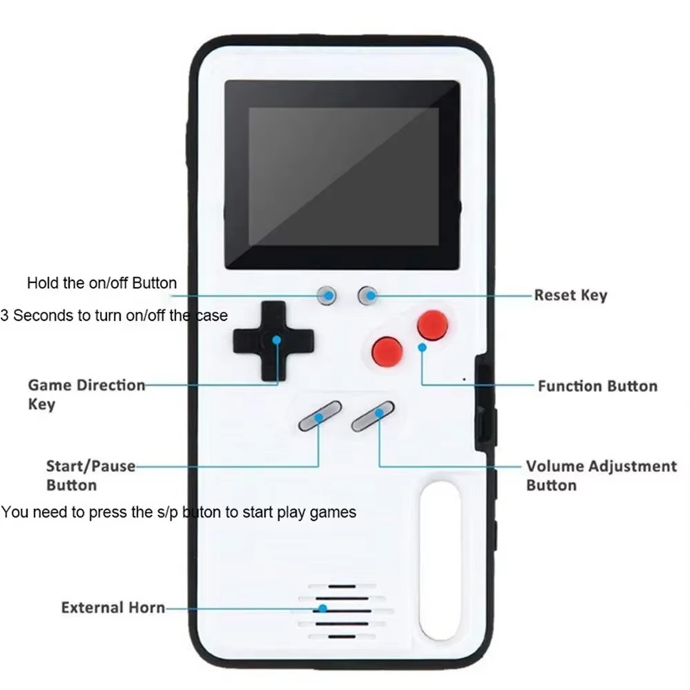 Retro Gaming Projector - Voor iPhone 14 16 15 12