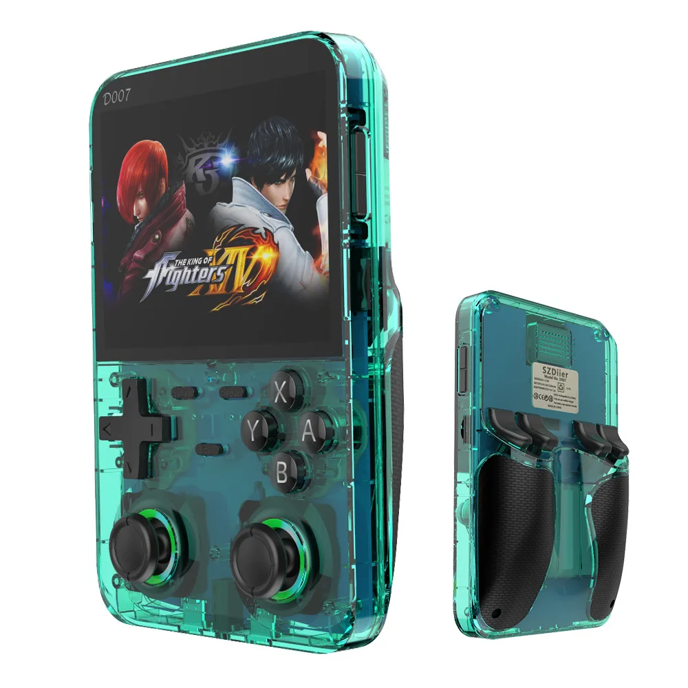 Retro Gaming Games - D007 Draagbare videogameconsoles 3,5 inch IPS-scherm