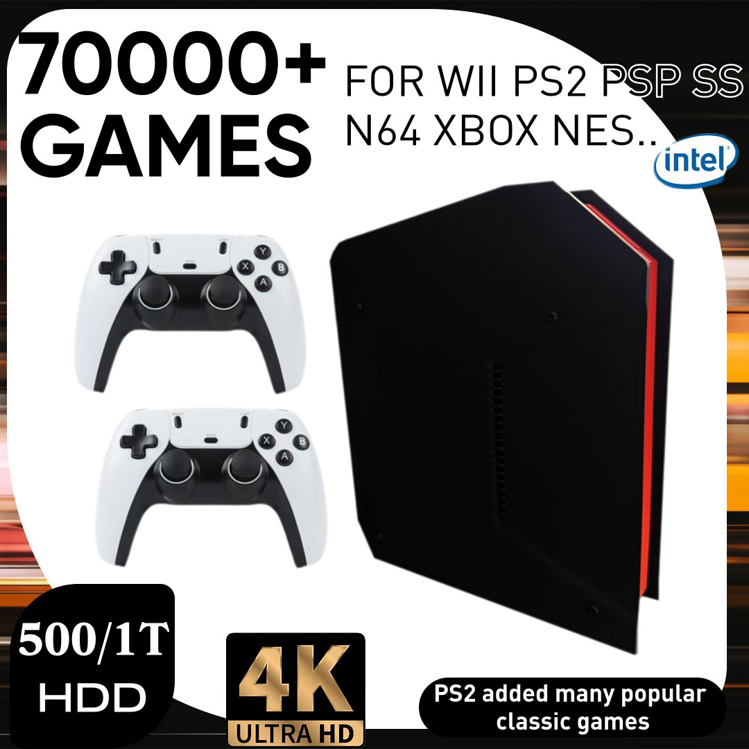 Retro Gaming Kiosk - X4 Retro Videogameconsole met 1TB Dual-system