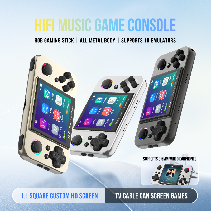 Retro Gaming Power Bank - L8 Multimedia-gameconsole met 3 inch IPS