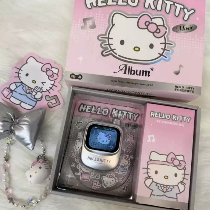 Retro Gaming Power Bank - Martube Sanrio Hello Kitty Schermweergave Smart