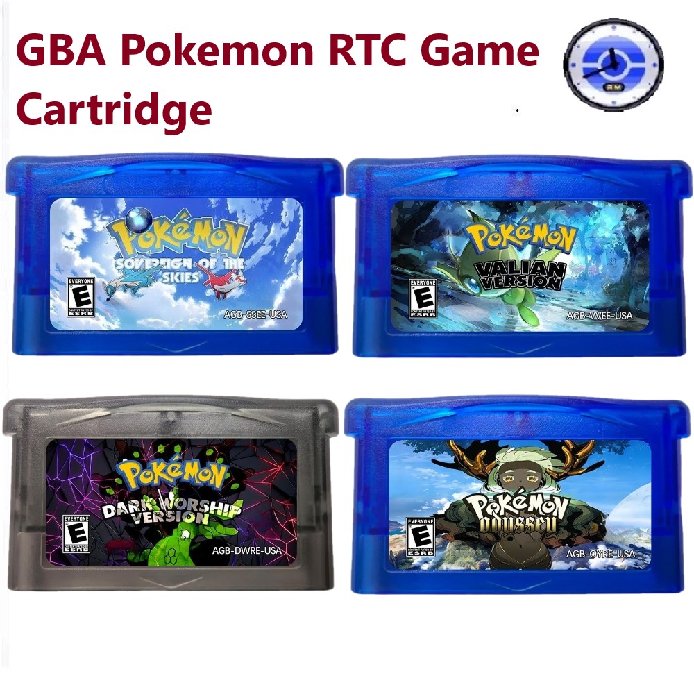 Rom Cartridge Flash - GBA RTC Engelse gamecartridge, Pokemon Valiant,
