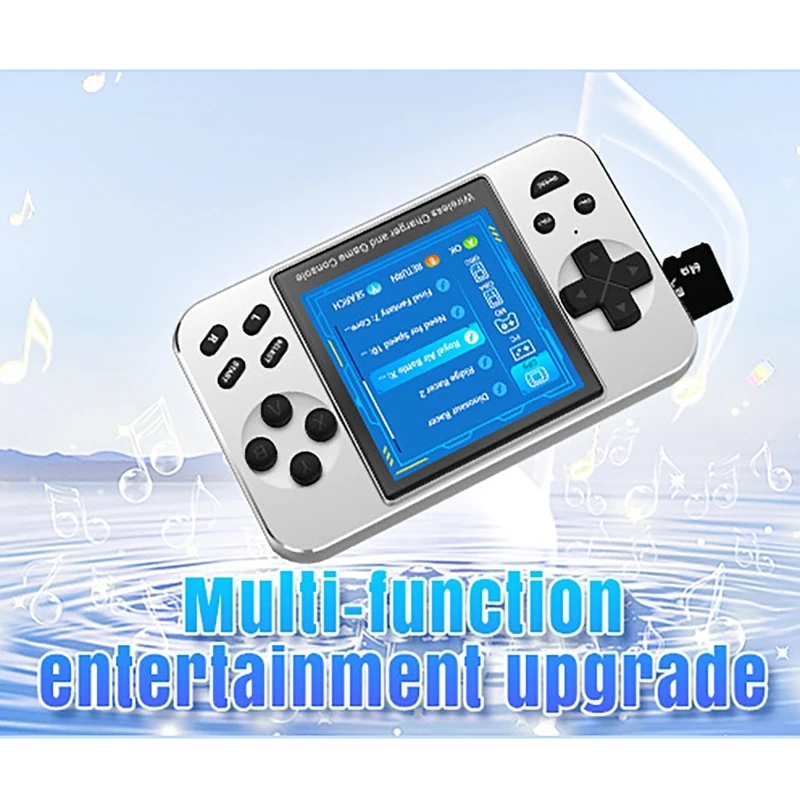2 in 1 draagbare gameconsole + - Retro Gaming Power Bank recensie en prijs
