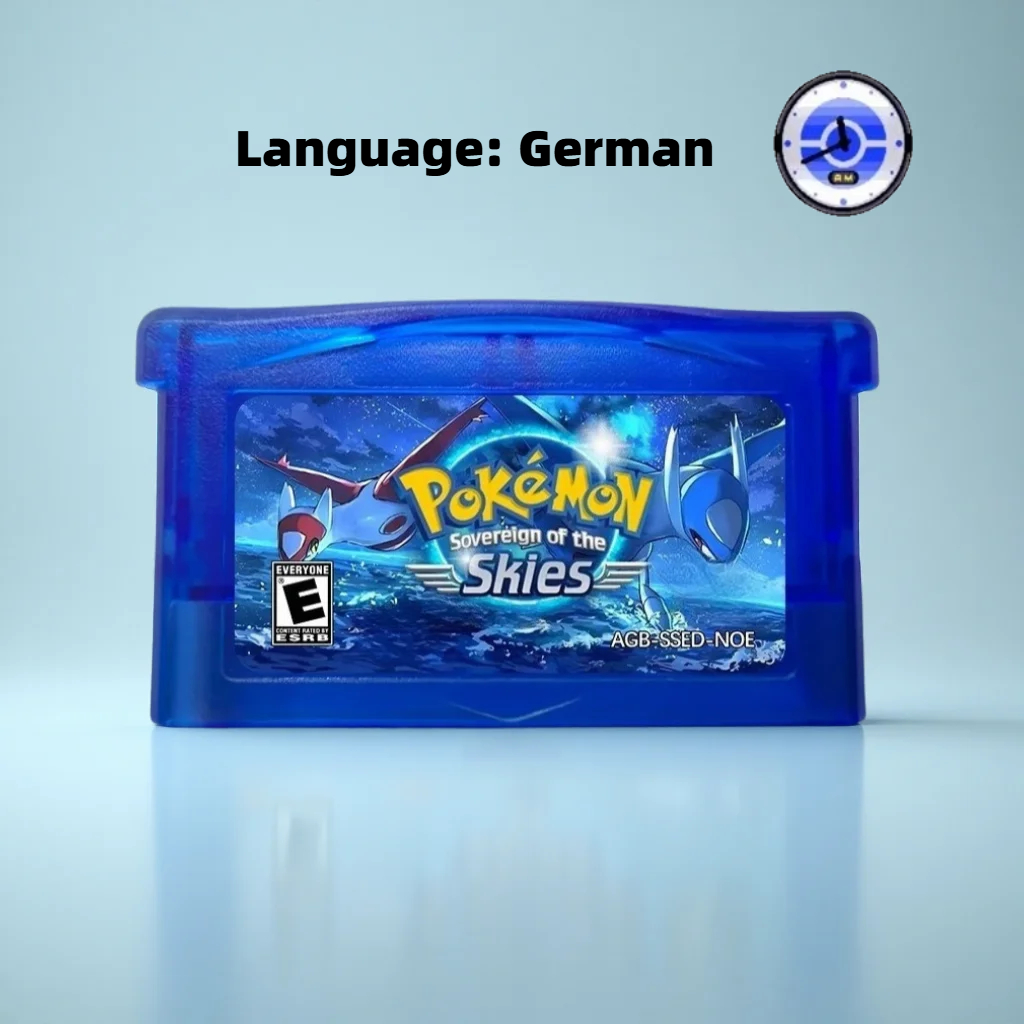 Pokemon Sovereign of the Skies - Rom Cartridge Flash recensie en prijs