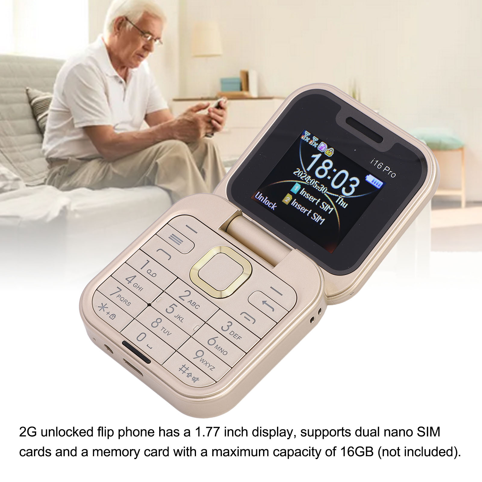 2G Telefoon met Grote Knoppen, - Retro Gaming Power Bank recensie en prijs