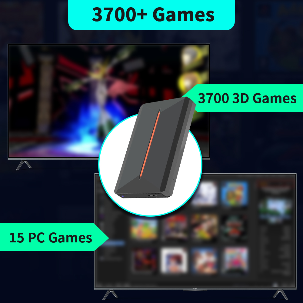 Launchbox 500 GB externe game  - Retro Gaming Kiosk recensie en prijs