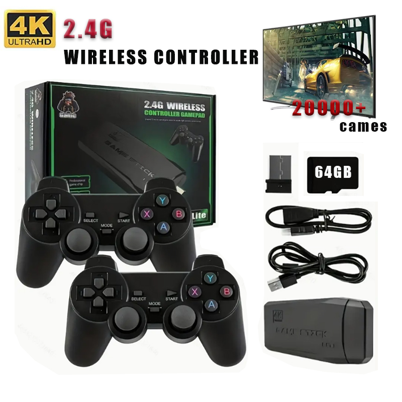Draadloze videogamestick 2.4G  - Retro Gaming Kiosk recensie en prijs