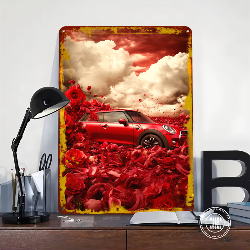 Rode Britse auto Cooper in Ros - Retro Gaming Uk recensie en prijs