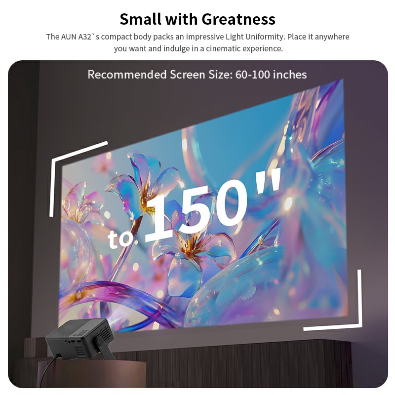 AUN A32 Pro Android 13 Project - Retro Gaming Projector recensie en prijs