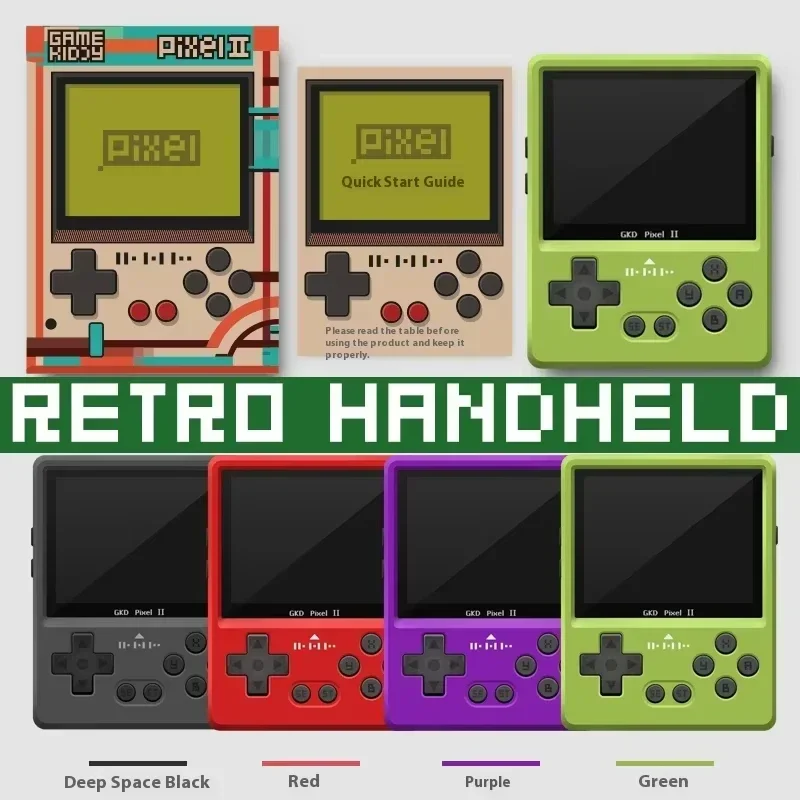 5000+ Games 2025 GKD Pixel 2 M - Retro Gaming Power Bank recensie en prijs