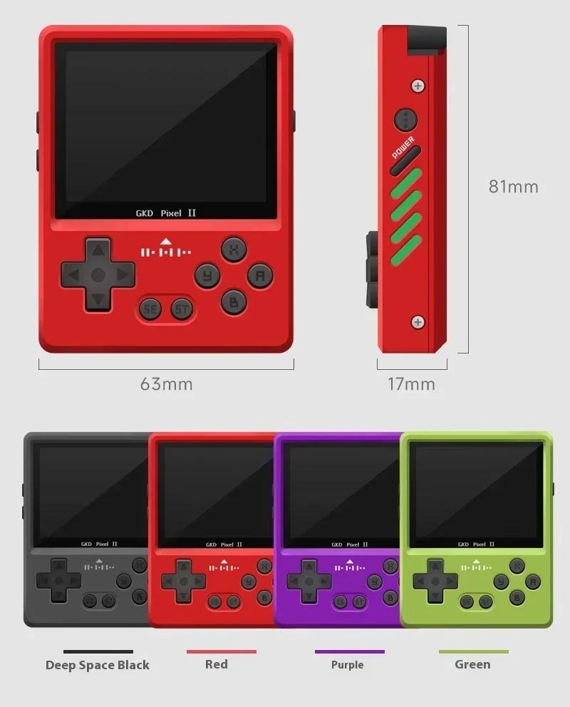 5000+ Games 2025 GKD Pixel 2 M - Retro Gaming Power Bank recensie en prijs