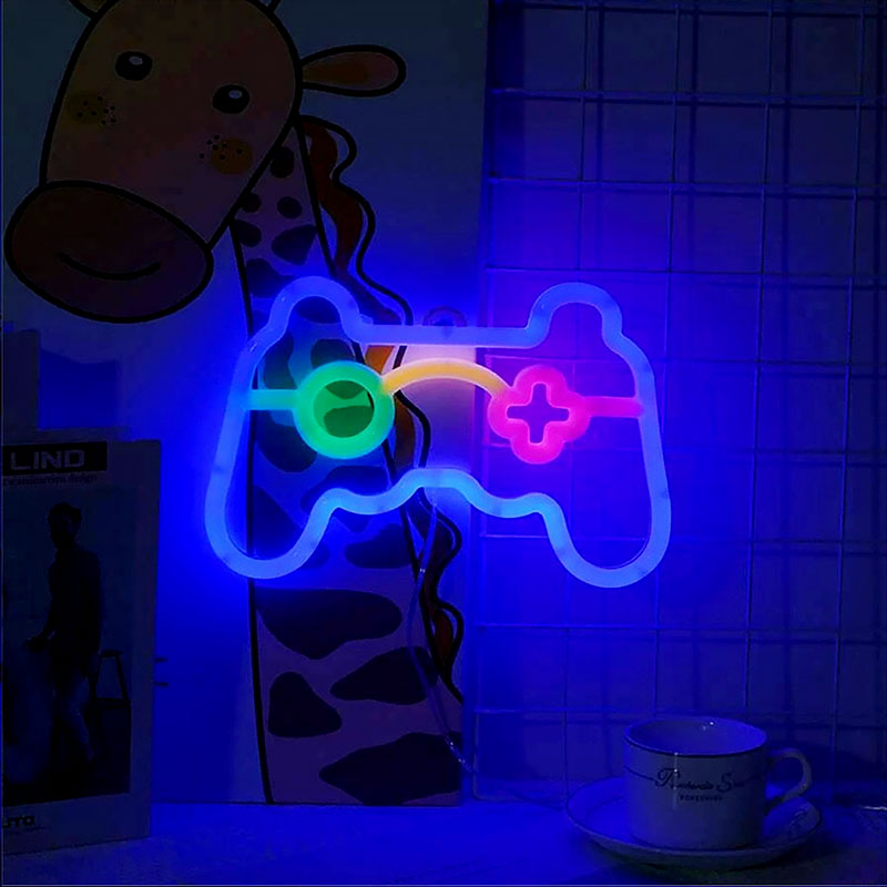 Gamer neonbordverlichting, gam - Retro Gaming Projector recensie en prijs