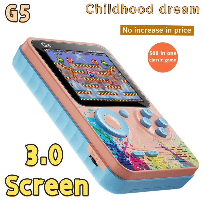 G5 500-in-1 MINI Game Handheld - Retro Gaming Power Bank recensie en prijs