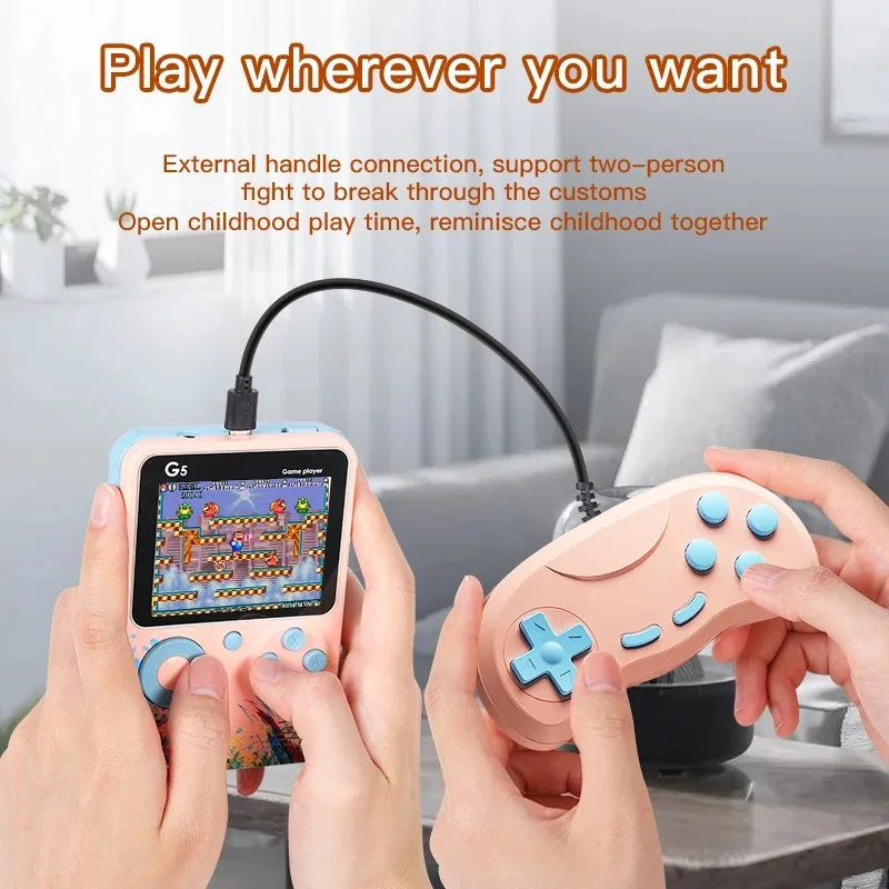 G5 500-in-1 MINI Game Handheld - Retro Gaming Power Bank recensie en prijs