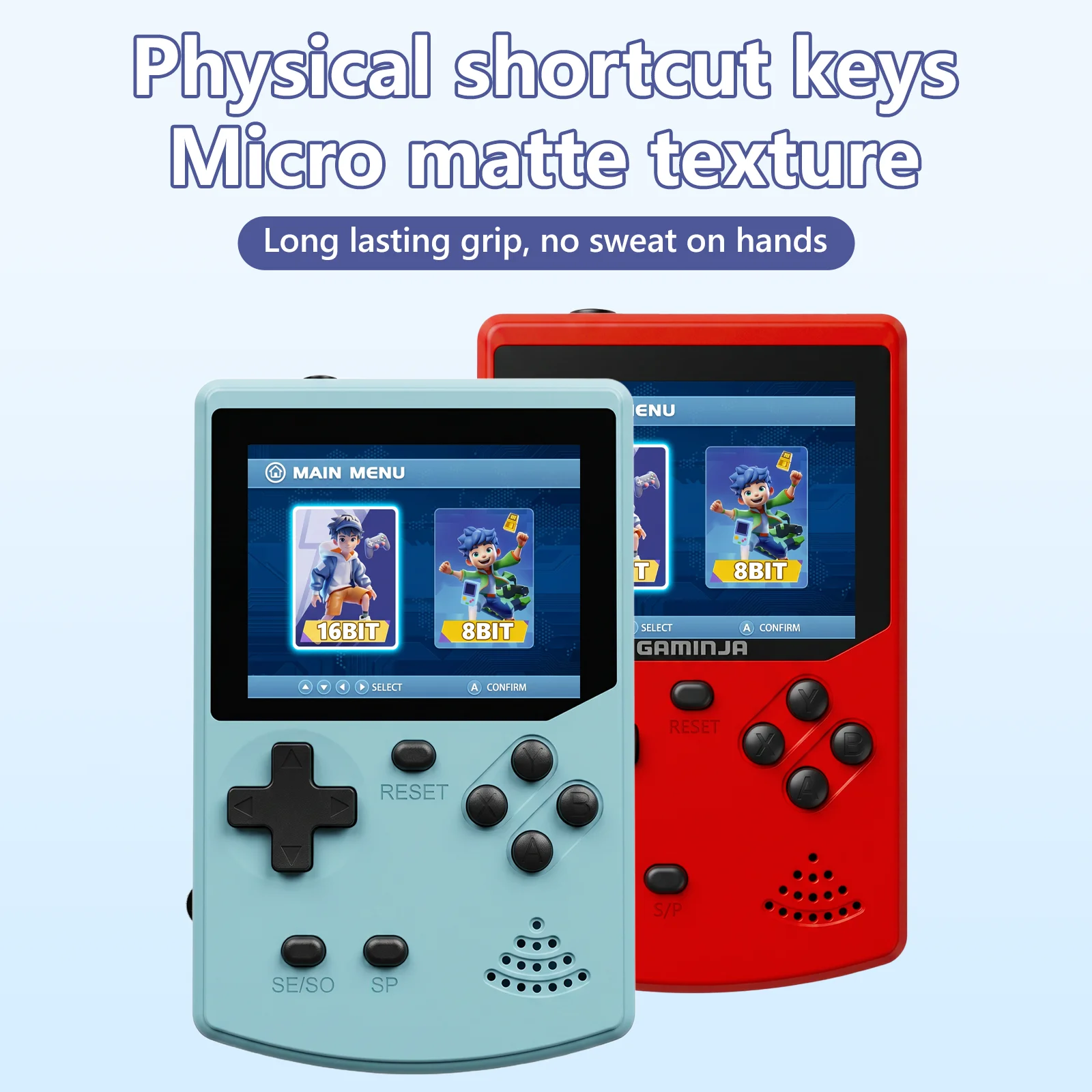 GAMINJA Handheld Game Console  - Retro Gaming Power Bank recensie en prijs