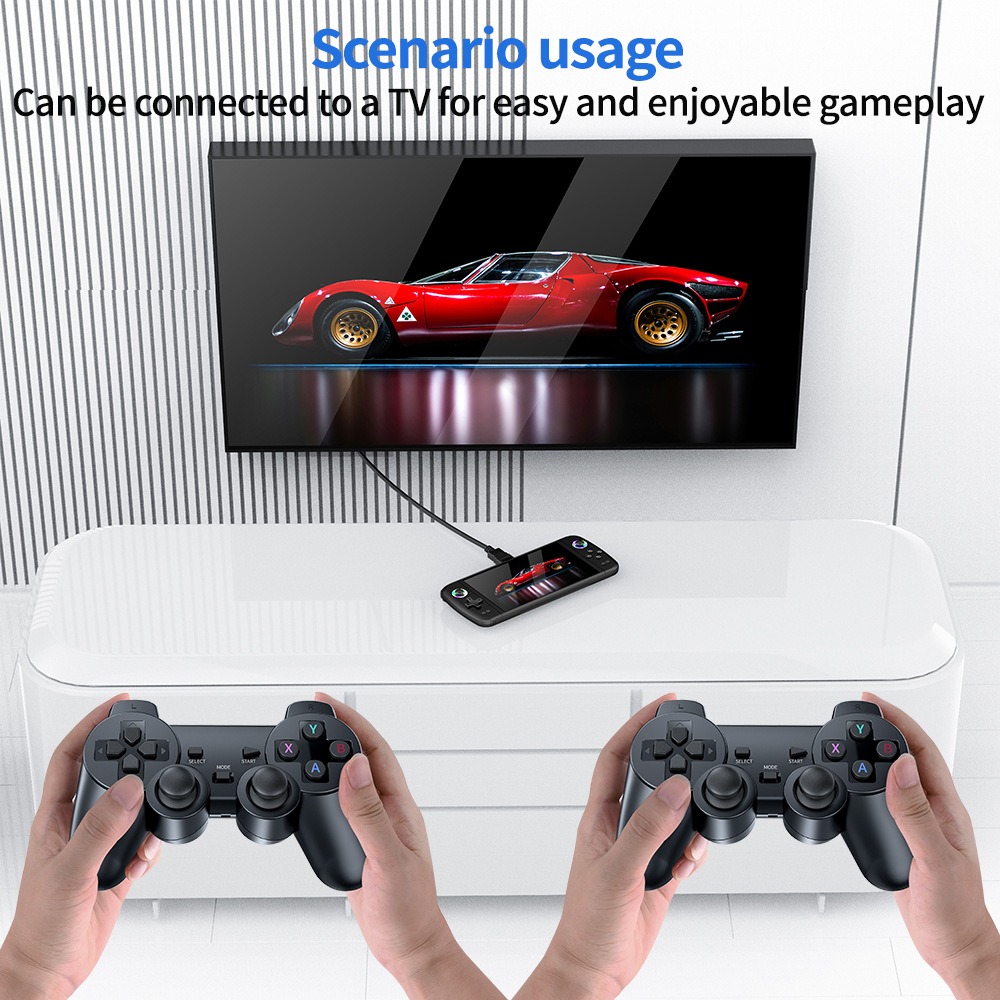 NIEUWE M27 7 Inch IPS Scherm H - Retro Gaming Power Bank recensie en prijs