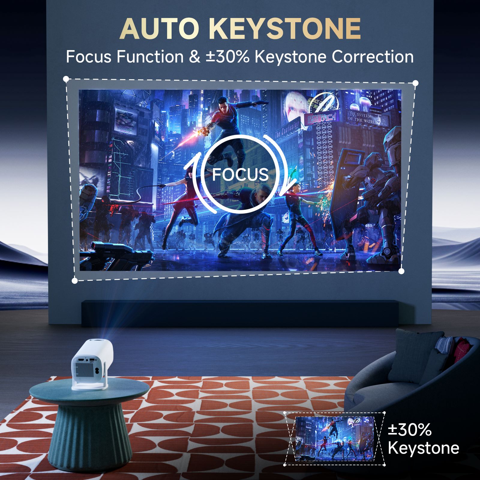 P30 PRO Smart Mini-projector A - Retro Gaming Projector recensie en prijs
