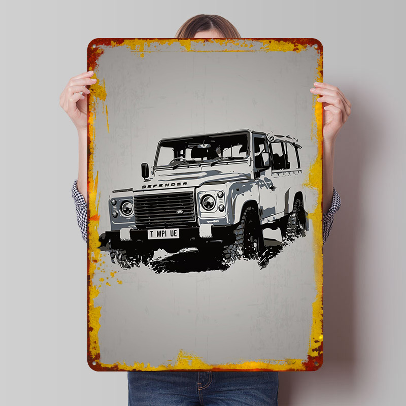 UK Car Rover Defender Poster A - Retro Gaming Uk recensie en prijs