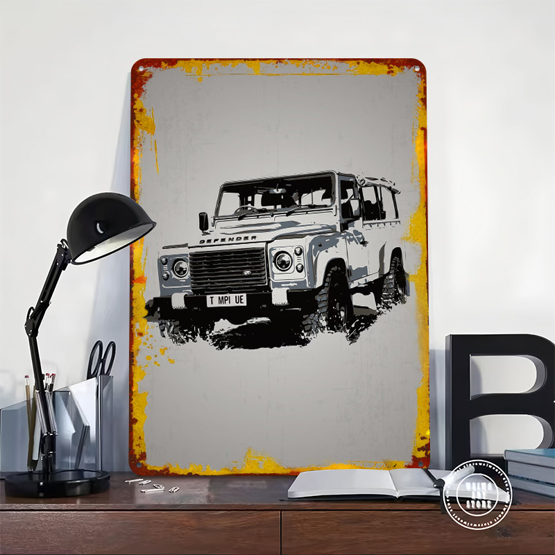 UK Car Rover Defender Poster A - Retro Gaming Uk recensie en prijs
