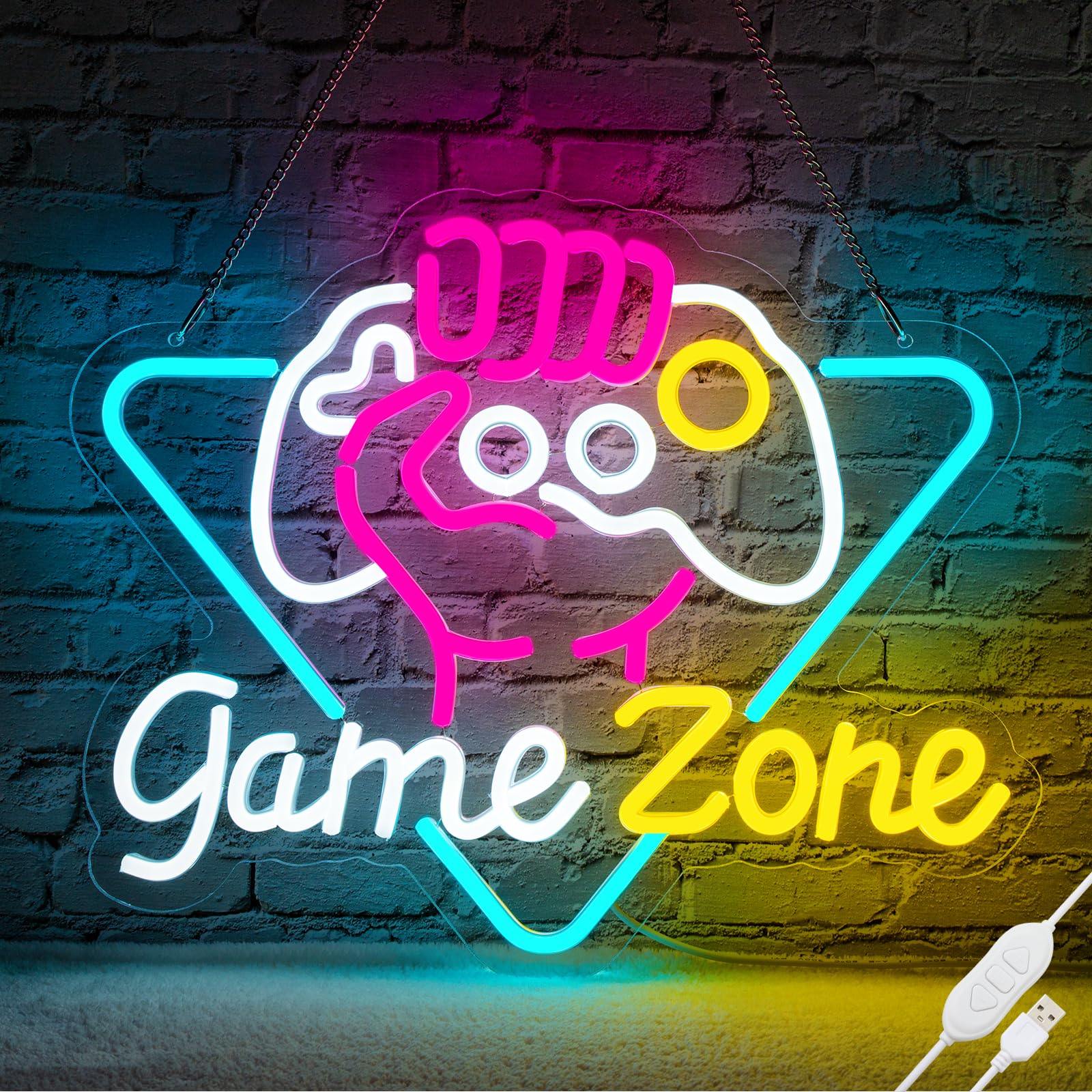 Game Zome Neon Sign LED Wall D - Retro Gaming Projector recensie en prijs