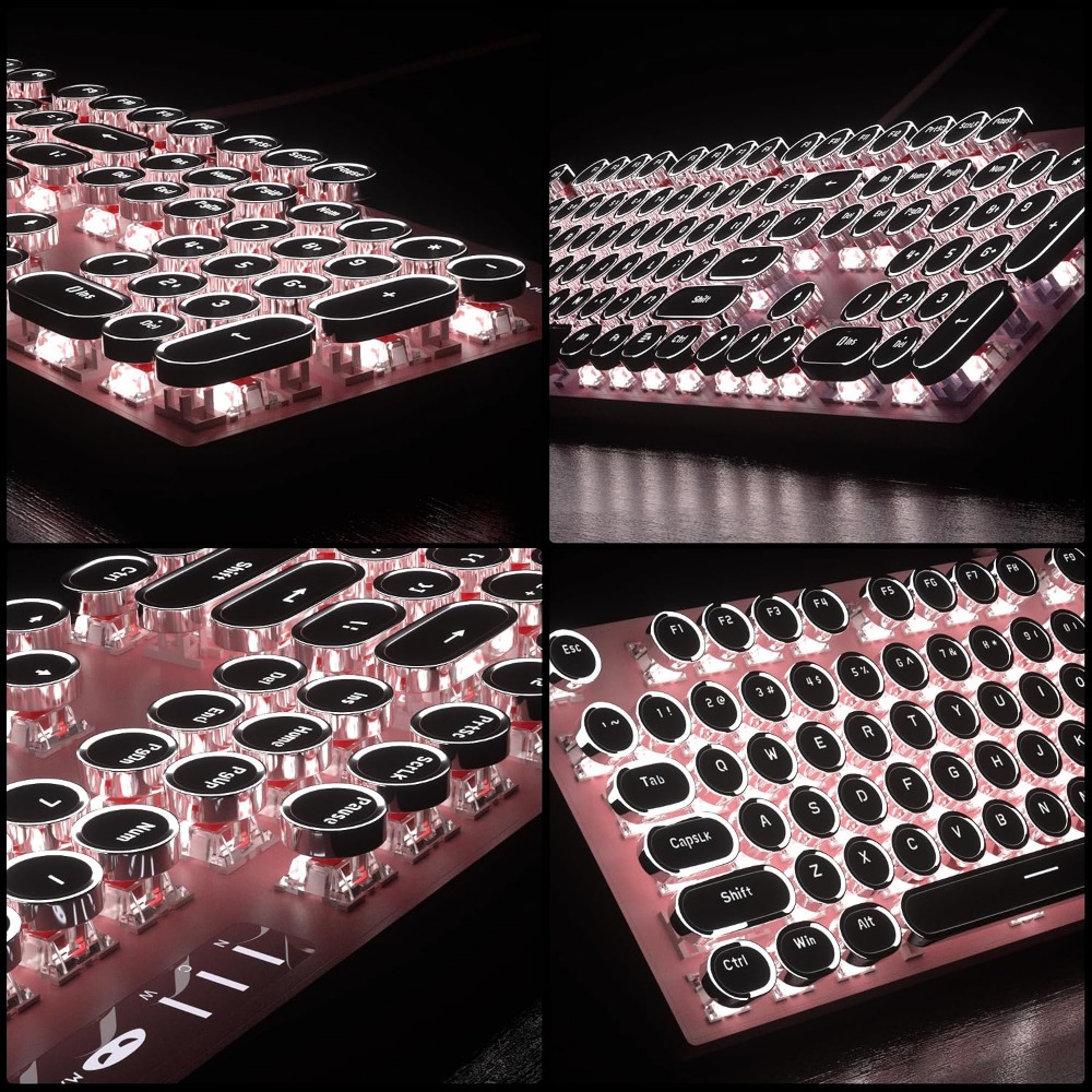 Retro-stijl bedraad mechanisch - Retro Gaming Uk recensie en prijs
