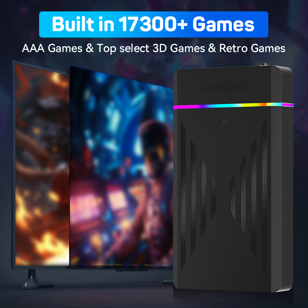 3TB Draagbare Gaming HDD Launc - Retro Gaming Kiosk recensie en prijs